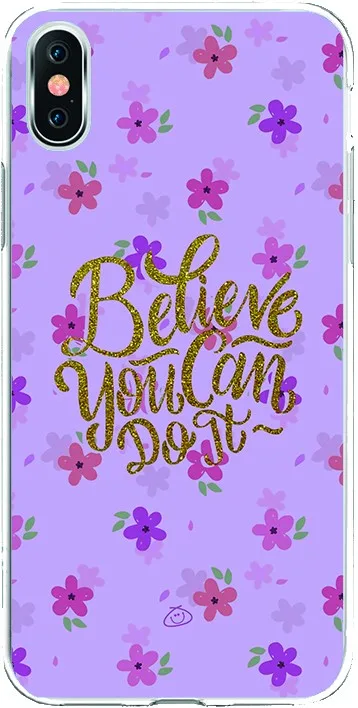 Silicone TPU drawing case SW0074 Believe You Can Do It for Xiaomi Redmi 4X | Мобильные телефоны и аксессуары