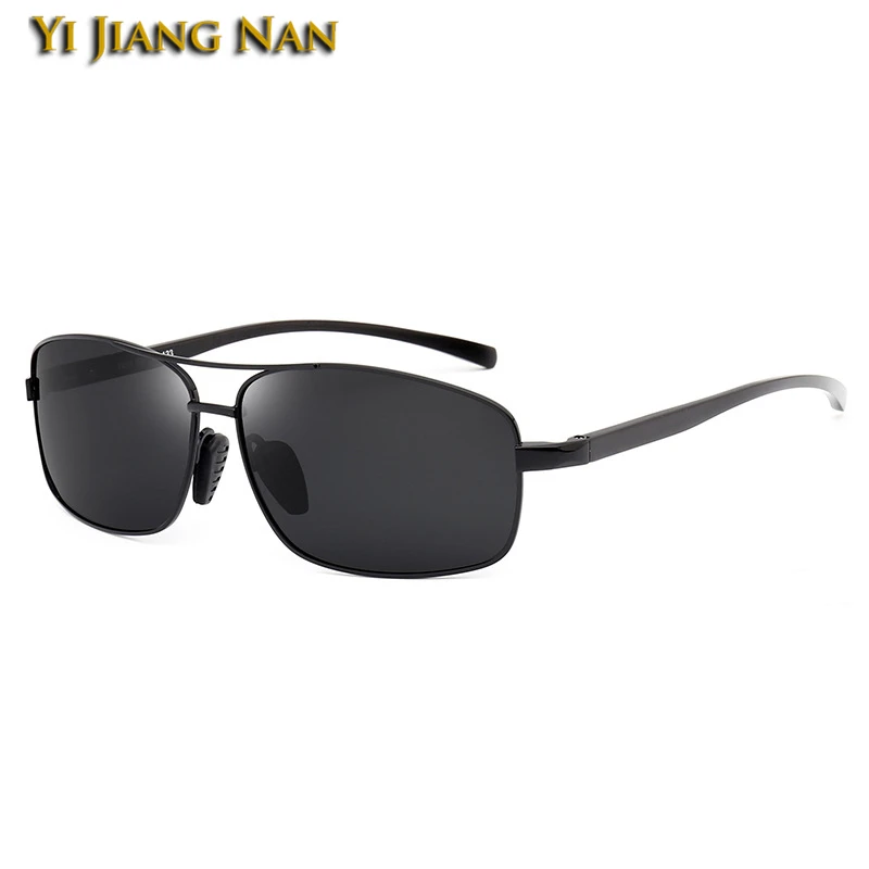 

Men Prescription Polarized Sunglasses Classic Rectangle Sun Protection Alloy Frame UV400 Eyewear Oversize Driving Fishing Gafas