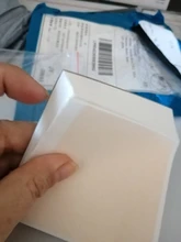 Aomily-Hojas doradas para decoración, láminas de 9x9cm, papel dorado para muebles, decoración de pared, manualidades, color dorado puro brillante, 100 hojas