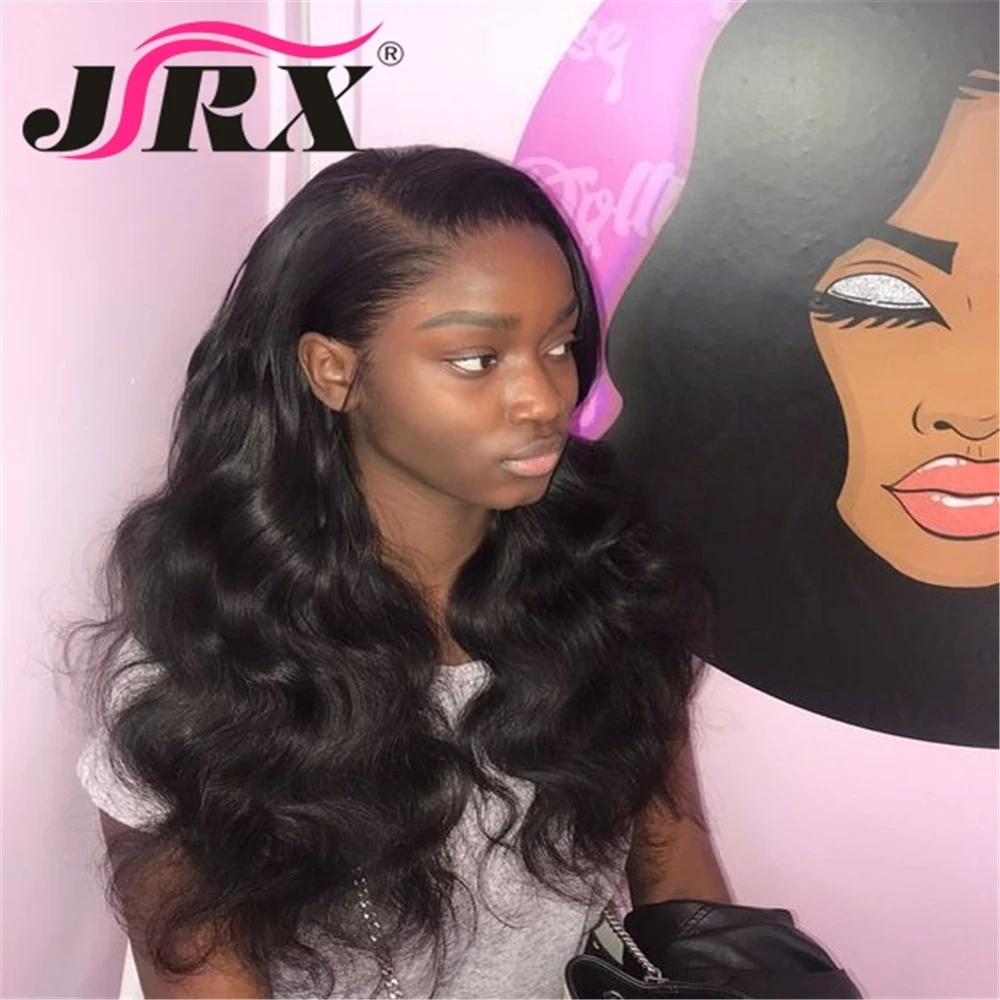 

Lace Front Human Hair Wigs Pre Plucked Natural Color Brazilian Body Wave Wigs For Women Remy Hair 150% Density