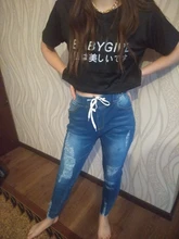 Luz Azul Jeans rasgados para damas 2021 calle estilo Sexy Mid Rise Distressed Pantalón Stretch Skinny agujero pantalones de Vaqueros pitillo