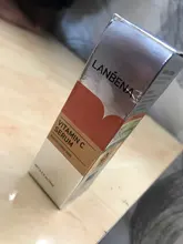 LANBENA-suero Facial blanqueador con vitamina C, esencia para la piel que aclara las manchas, elimina manchas oscuras y pecas