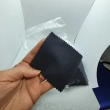 Paño de limpieza de Color plata de ley 8x8cm, paño de pulido, limpieza suave, doradas y plateadas paño de limpieza de joyas, 10 Uds., 50 Uds.