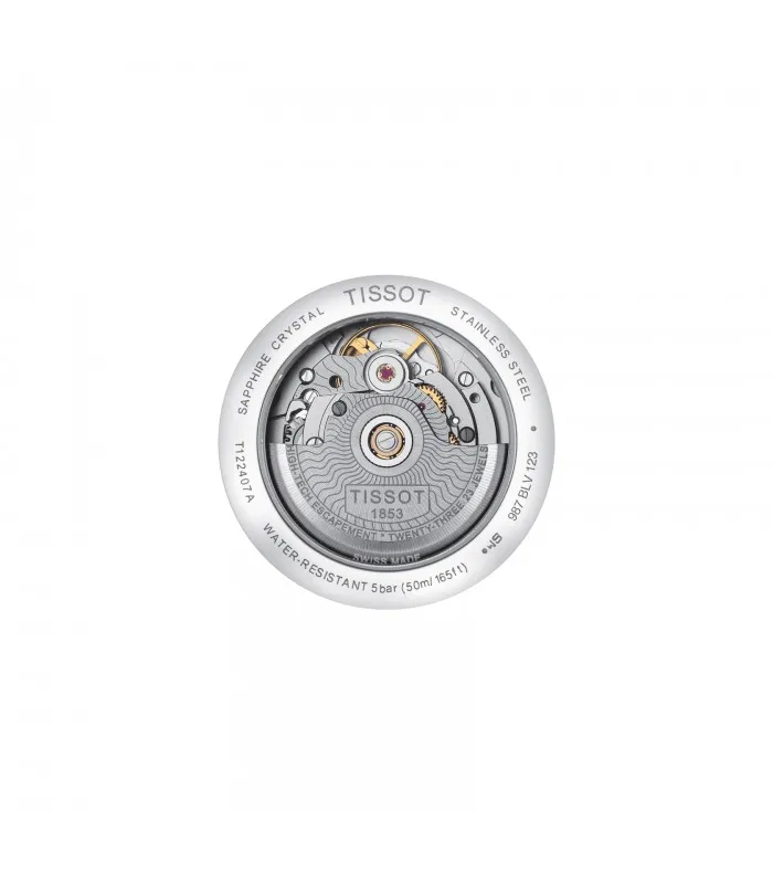 Часы Tissot man Carson Premium Powermatic 80 automatic 40 мм сталь T122.407.22.031.01