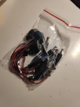 10 Uds 6F22 adaptador de batería de 9V Snap clip conector cables titular DC 5,5*2,1 jack de cable de alimentación para Arduino Jack DIY