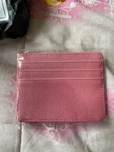 THINKTHENDO-tarjetero delgado para hombre y mujer, funda organizadora delgada para tarjetas de crédito, identificación, monedero, billetera de negocios