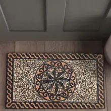 Дверной коврик-Дверной Коврик для помещений-Дверной матовый резиновый матовый-Дверной Коврик для помещений | Лофт 45X70 см