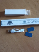 Cabinet-Lamp Wardrobe Closet Step-Lighting Motion-Sensor Bedroom Kitchen Rechargeable