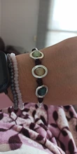 Anslow-Llavero de cuero con forma de gota de agua para mujer, cuentas hechas a mano, llavero de coche, joyería, bolso, abalorio, regalo, LOW0004KY, 2019