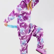 Кигуруми Единорог Фиолетовый с единорожками