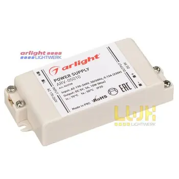 

Power supply arv-05010 (5V, 2A, 10W) 1 PCs Arlight 023728