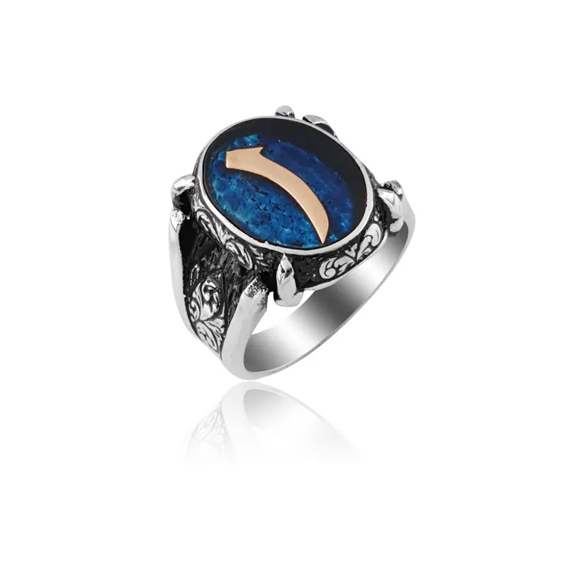 

925 Silver Traditional Caliph Ring for Men
