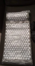 Cojín masajeador para Yoga, esterilla de acupresión para aliviar el estrés, dolor de espalda y cuerpo, estera con puntas, colchoneta de acupuntura