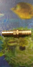 Hose Barb Coupler-Connector-Adapter Pipe-Fitting Bulkhead Copper 16mm Brass 12-14 10