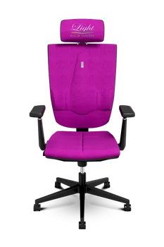 

Office chair KULIK SYSTEM SPACE Pink Computer chair Relief and comfort for the back 5 zones control spine
