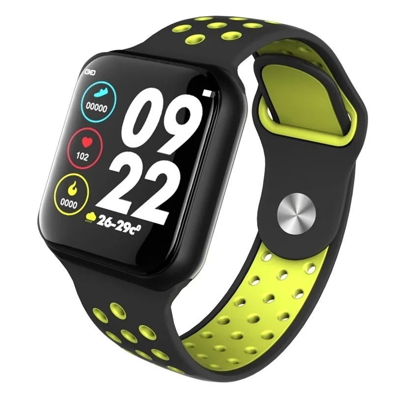 Часы CARCAM SMART WATCH F8 Black/Yellow|Смарт-часы| |