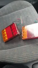 Tail-Light Trailer-Truck Rear-Parts Lamps-Pair Car Led Waterproof 12V 8 for IP65 2pcs