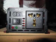 Sine-Wave-Inverter Voltage-Transformer-Power 3000W 220V Pure Led-Display 12V/24V To AC110V