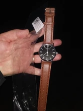 Reloj de cuero decorativo con correa para hombre, deportivo, de pulsera