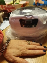 Skymen-limpiador ultrasónico Ultra sónico de 600ml, temporizador de bañera para piezas de joyería, gafas, manicura, cortadores de piedras, maquinilla de afeitar Dental, cepillo sónico de ultrasonido