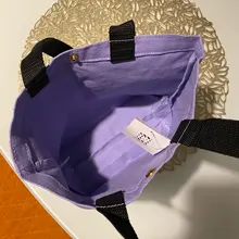 Lindo Disney de tendencia de moda bolsos de Mickey Mouse casual pequeño bolso mickey Minnie Portátil Bolsa de lona esposas bolsa de almuerzo bolsa de caja