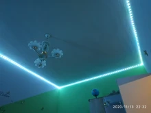 5M-30M tira de LED de 5050 de 2835 IP20 RGB banda LED Luz de cinta a rayas DC 12V diodo RGB cinta IR adaptador de controlador