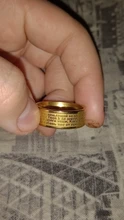 ELSEMODE de acero de titanio de la Iglesia Ortodoxa Rusa de las escrituras de la Biblia del señor Cruz con oración anillos para los hombres y las mujeres joyería cristiana