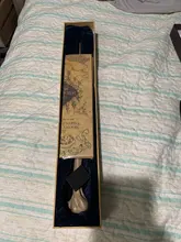 Varita mágica de Iron Core HP para ancianos, varita mágica de 42cm, edición de escritura Dumbledore, no varita luminosa, más nueva