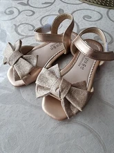 Niños haochengjiade niñas Zapatos de vestir de boda niños zapatillas de princesa con moñito zapatos de cuero púrpura para niñas zapatos casuales planos