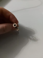 AENINE-anillo de bodas de acrílico con números romanos, diseño Original, joyería para mujeres, Anillos de compromiso de acero inoxidable de oro rosa AR17162