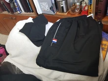 Pantalones de chándal de talla grande tamaño de los hombres pista corredores pantalones de cintura elástica deporte Casual pantalones holgados gimnasio ropa negro gris