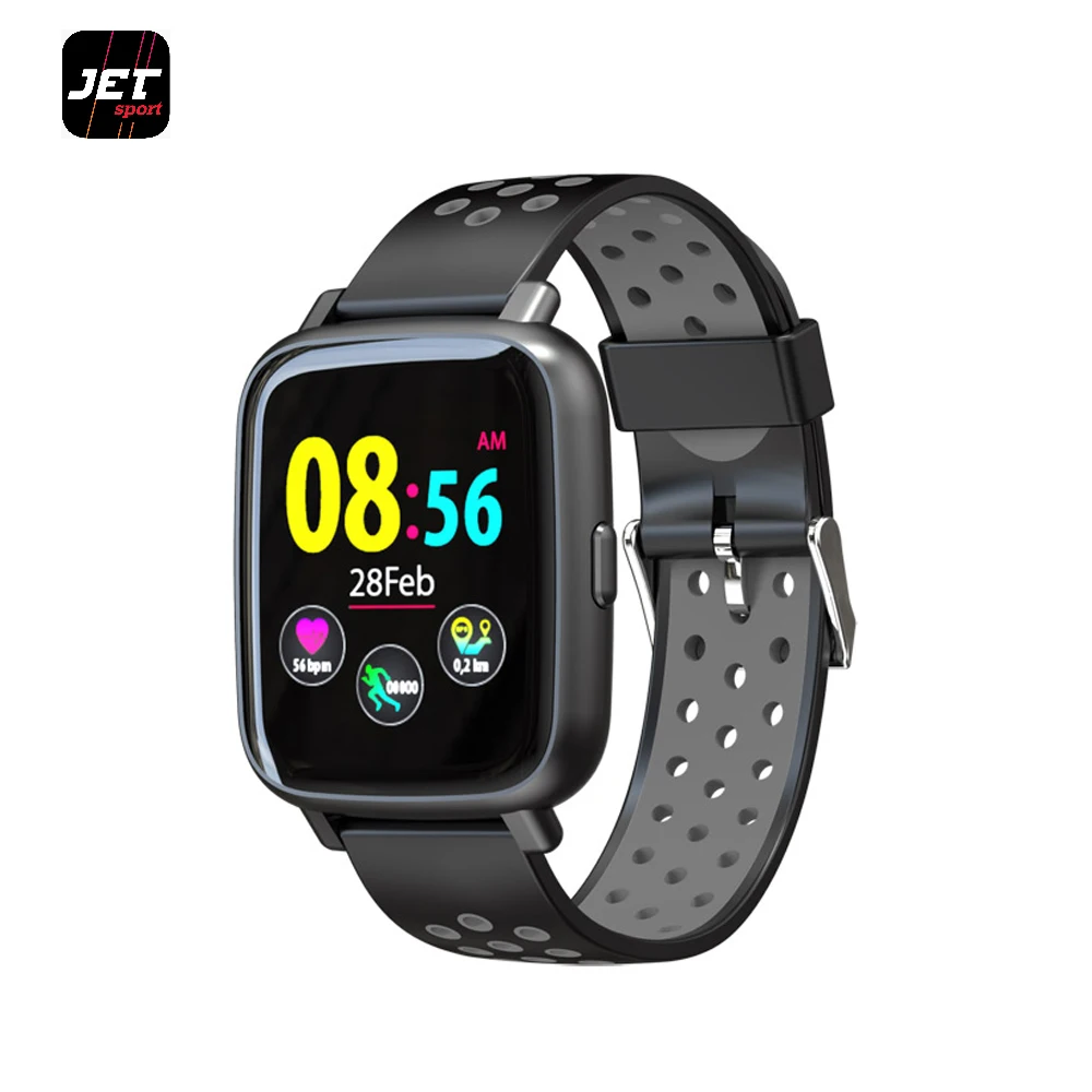 Серый Спортивные умные часы JET SPORT SW-5 - Цвет: Серый