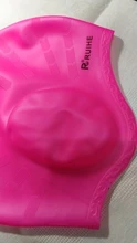 Swimming-Caps Ear-Protect Long-Hair Adults Waterproof Silicone Women Natacion Large Badmuts
