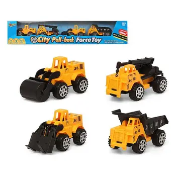 

Construction Vehicles 119480 Yellow (4 Pcs)