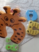 Door-Stopper Card-Lock Finger-Protector Newborn-Care Animal Baby-Safety Security Child