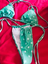 Conjunto de microbikini de estilo vendaje para mujer, traje de baño unicolor de dos piezas, ropa de playa Sexy, n. ° t3g, 2021