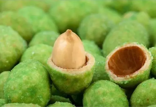 Cristnut peanuts in crispy crust premium (Wasabi) 1000 gr., nuts, peanuts, nut, snack