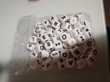 Kovict-Cuentas de silicona en forma de letras para mordedores de bebés, cuentas para mordedores de bebés, nombre personalizado, bricolaje, alfabeto, masticación de roedores, 12mm, 100 Uds.