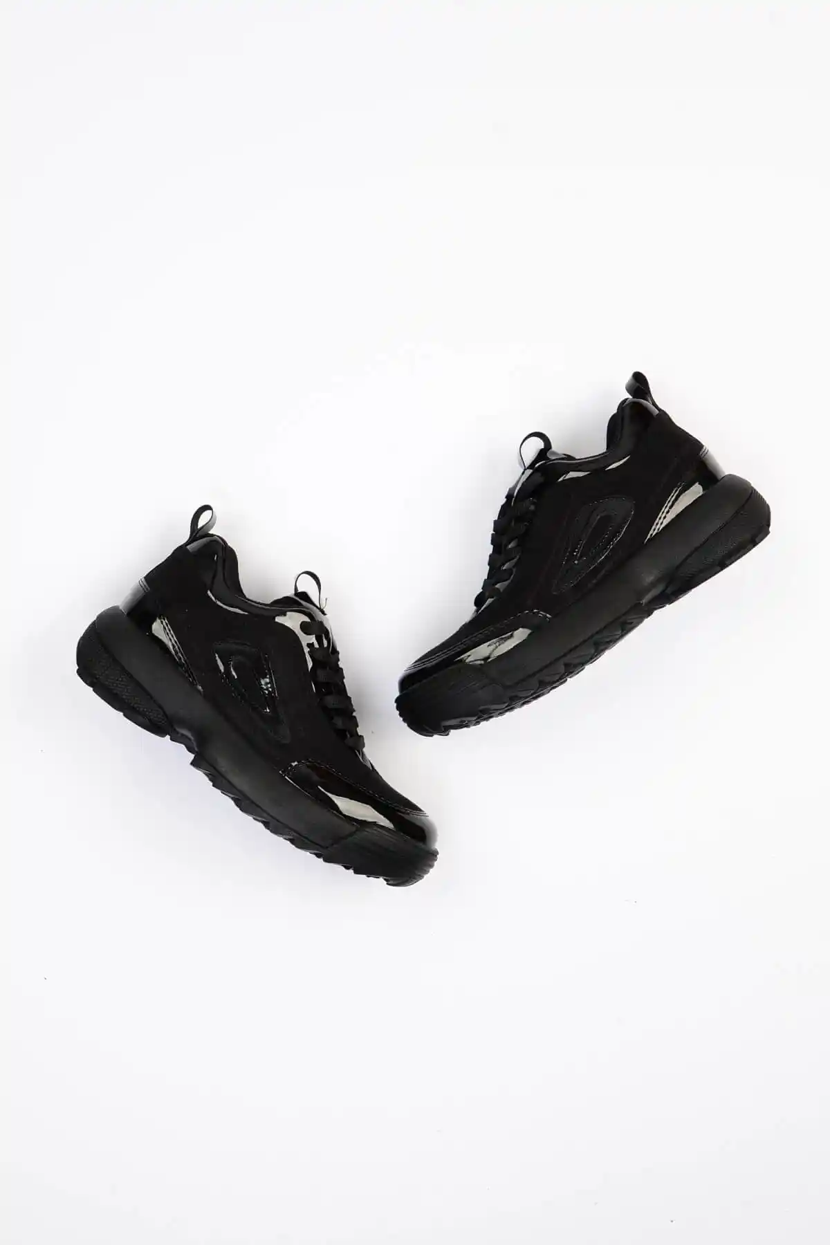 patent leather walking shoes