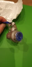 Stainless-Steel Ball-Valve Vinyl-Handle Female SS304 BSPT with 1-1/2-2P Full-Port 3/8-