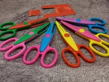 6 uds DIY encaje Zig Zag tijera álbum La escuela pinking corte creativo foto de libro de recuerdos de corte de papel para manualidades diario hecho a mano