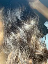 Coleta ondulada de cuerpo largo vigoroso para mujer, extensión de cabello sintético, Clip en peluca, cabello falso negro