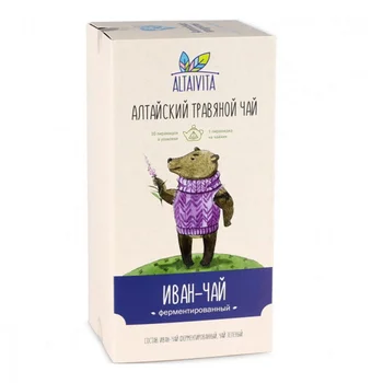 

Tea altaivita "Ivan-tea", herbal, 10 pyramid