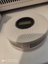 Alarma Digital de humo de Gas 2 en 1, Detector de monóxido de carbono de Co, Sensor de advertencia de voz, protección de seguridad para el hogar, alta sensibilidad