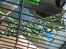 Toy Hamster Hammock Rope-House Climbing-Net Squirrel Parrot Puppy-Net Weave Balcony Colorful