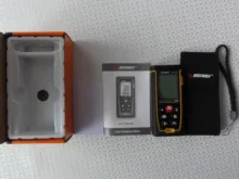 SNDWAY telémetro láser metro de distancia 120m 100m 40m electrónico ruleta buscador de rango trena de láser digital cinta de medir