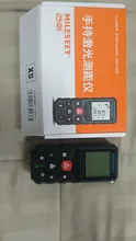 Mileseey-medidor de distancia láser profesional, medidor láser de trena, X5, Telémetro Láser