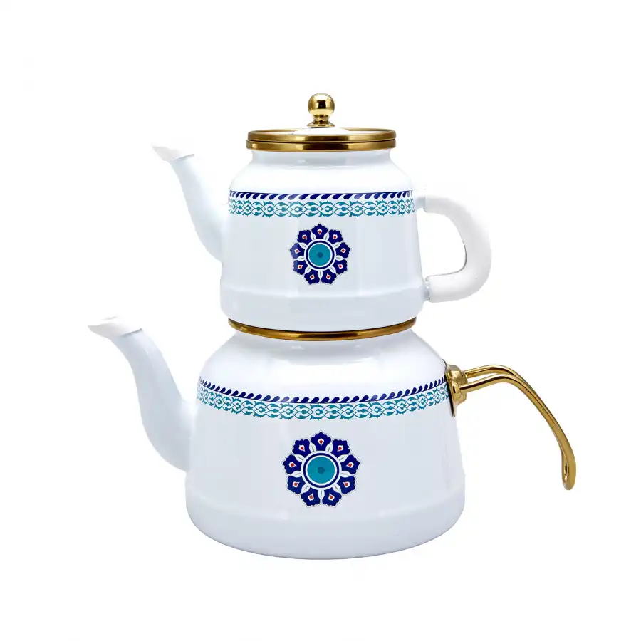 Karaca Mai Seljuk Serisi Emaye Caydanlik Seti Cay Demlik Teapots Aliexpress