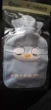 Bag Water-Bottle-Safe Hand Warm Portable Cute Cartoon for Women Explosion-Proof 300-Ml