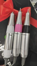Taladro eléctrico para manicura profesional, herramienta de Arte de uñas con mango de acero inoxidable, 35000RPM, 3 colores a elegir